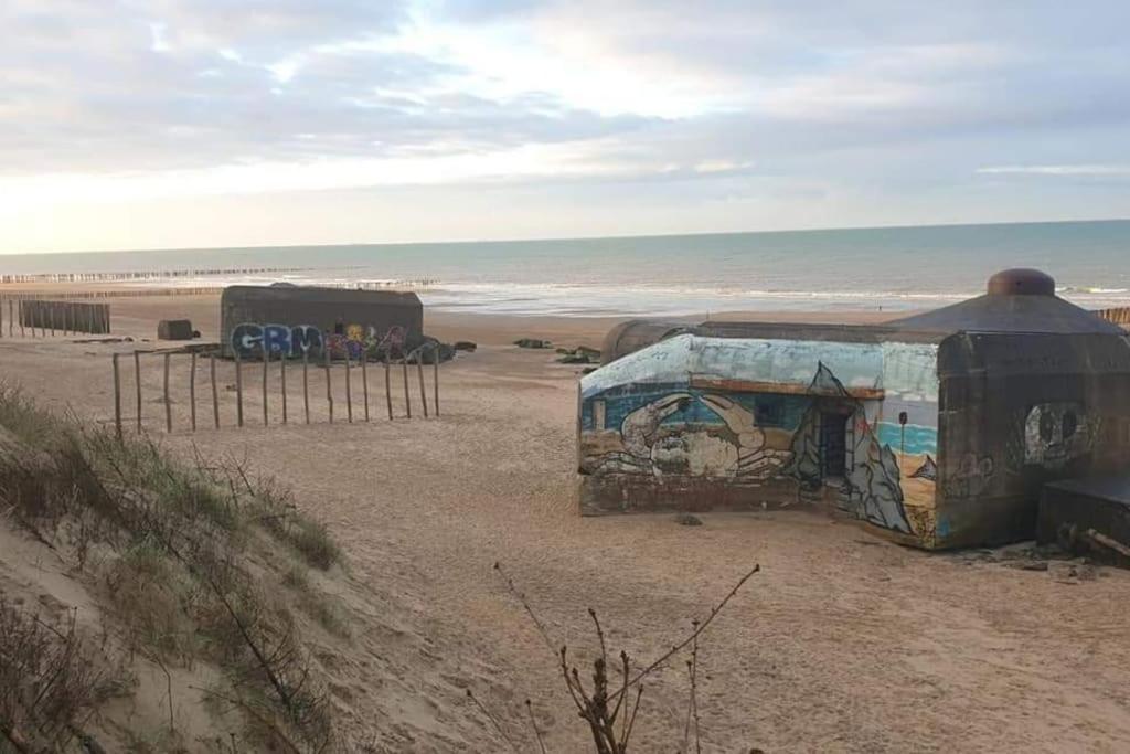 Gite 3 Chambres Neuf Proche Plage Oye-Plage Exterior photo